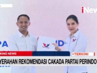 Fairid Naparin Dapat Rekomendasi dari DPP Partai Perindo untuk Maju Pilwakot Palangka Raya 2024