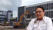 Pembongkaran Gedung KONI Kalteng Dimulai, Christian Shanco Sebut Pemerintah Mestinya Lebih Hargai Sejarah