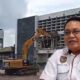 Pembongkaran Gedung KONI Kalteng Dimulai, Christian Shanco Sebut Pemerintah Mestinya Lebih Hargai Sejarah