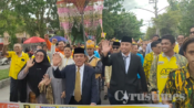 Pasangan Abdul Razak - Sri Suwanto Resmi Daftar sebagai Cagub-Cawagub Kalteng