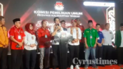 Nadalsyah - Supian Hadi jadi Paslon Gubernur dan Wagub Keempat Mendaftar di KPU Kalteng