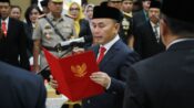 Gubernur Kalteng Lantik Empat Pj Bupati