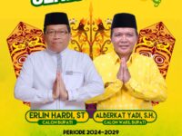 Kantongi Rekom 3 Partai, Erlin Hardi Bakal Berpasangan dengan Alberkat Yadi di Pilkada Kapuas