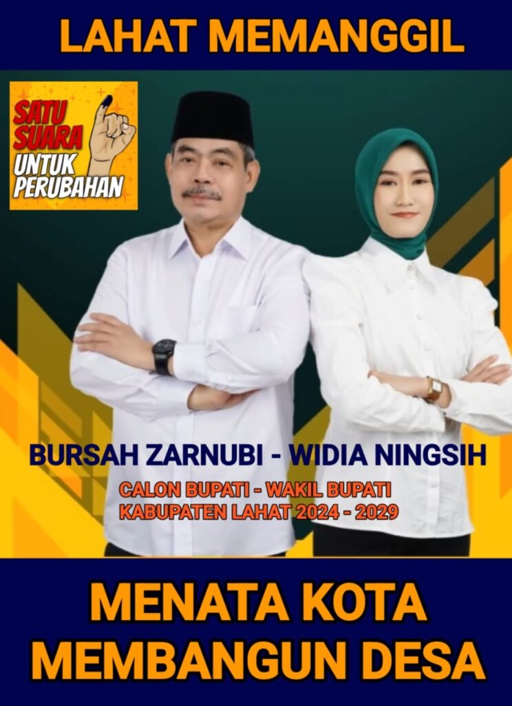 Lahat Menuju Perubahan! Ini Visi Bursah Zarnubi, Ciptakan Pembangunan Menyeluruh Sampai Tingkatkan Kualitas Hidup Masyarakat