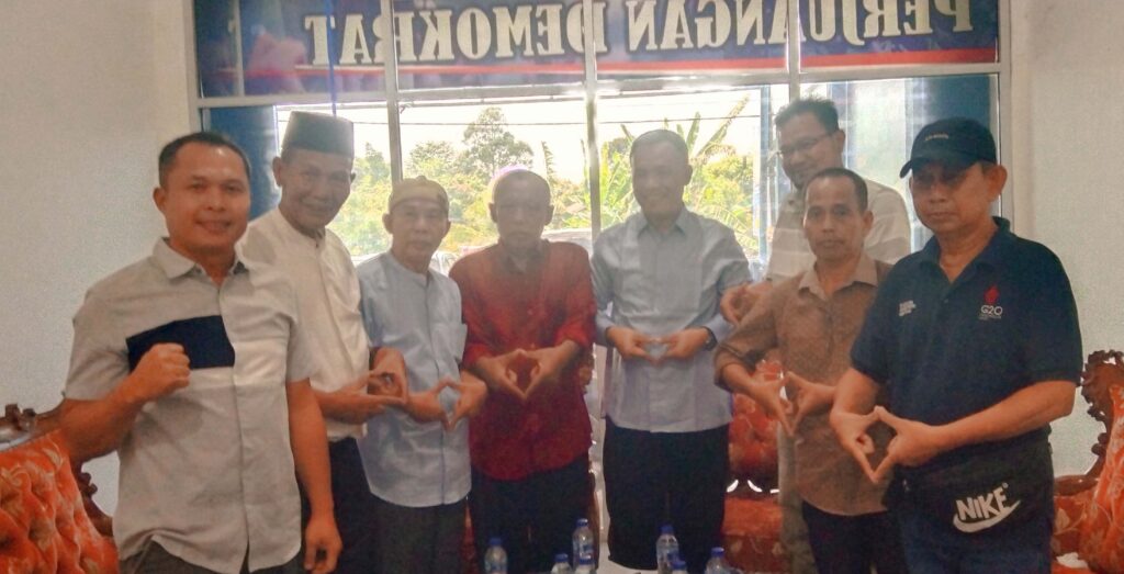 Mantapkan Persiapan Jelang Pilkada, Tim Pemenangan HDCU-BERLIAN Sambangi Kantor Demokrat Lahat
