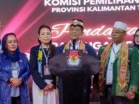 Willy M Yoseph-Habib Ismail Mendaftar Cagub Cawagub di KPU Kalteng