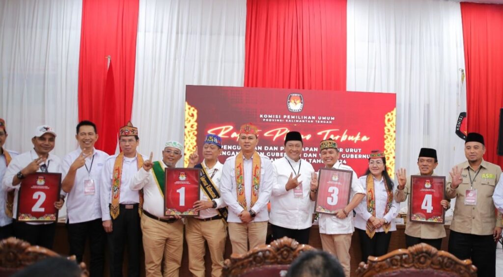 Profil dan Rekam Jejak Empat Pasangan Calon Gubernur Kalteng