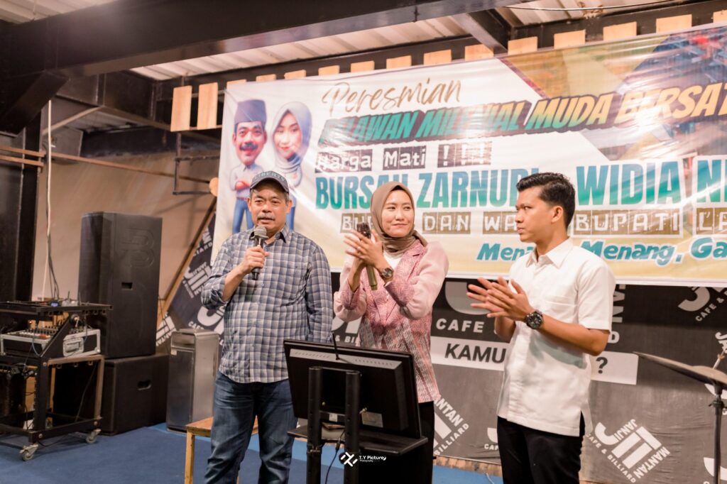 Relawan Milenial Muda Bersatu Terbentuk, Gas Pol Menangkan BZ- WIN