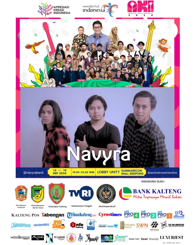 Navyra, Band Asal Kalteng Meraih Puncak Kesuksesan di AKI 2024 Jakarta!
