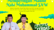 Erlin Hardi dan Alberkat Yadi Mengucapkan Selamat Memperingati Maulid Nabi Muhammad SAW