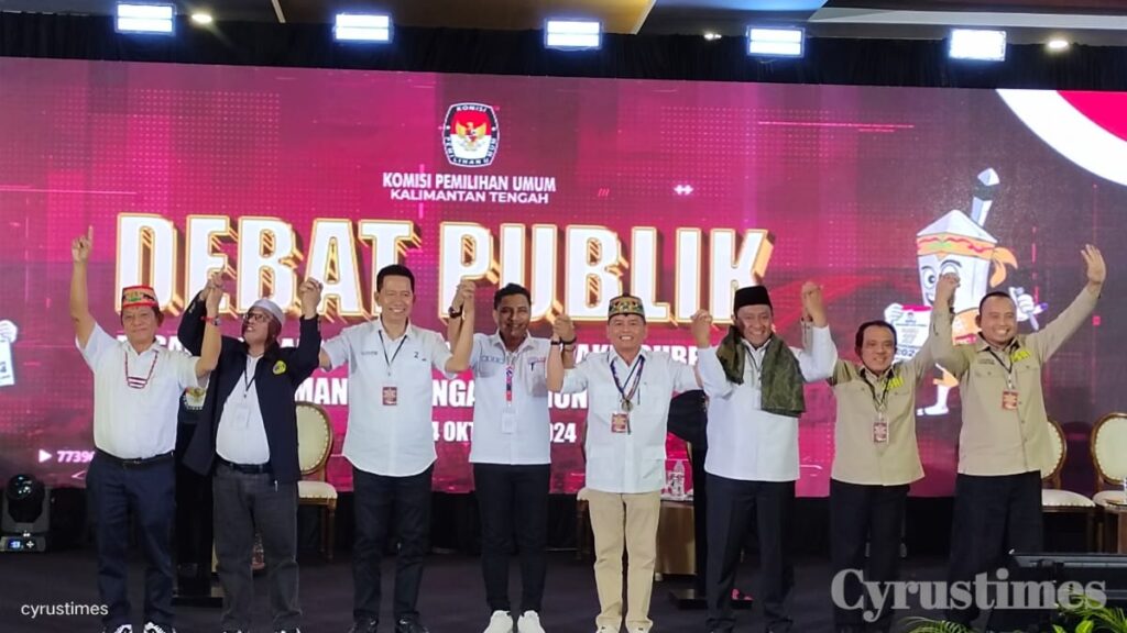 Debat Publik Perdana Paslon Gubernur Kalteng 2024