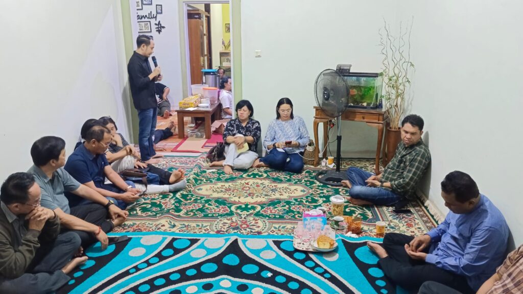 Fairid Naparin dan Achmad Zaini Hadiri Silaturahmi Warga Dusmala Palangka Raya