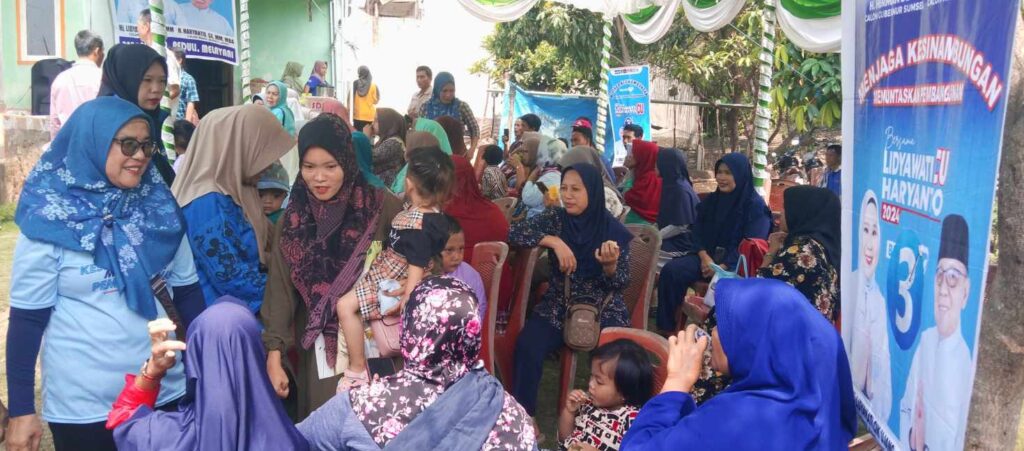 Kampanye Haryanto di Desa Ulak Lebar Sepi Peminat