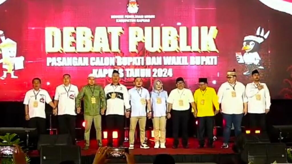Debat Perdana Pilkada Kapuas: Lima Paslon Usung Strategi Tingkatkan Kesejahteraan Petani