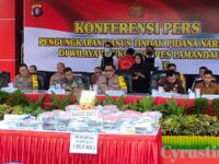 Bawa Sabu 50 Kg dari Kalbar Menuju Kalsel, Kurir Narkoba Lintas Provinsi Ditangkap di Lamandau Kalteng