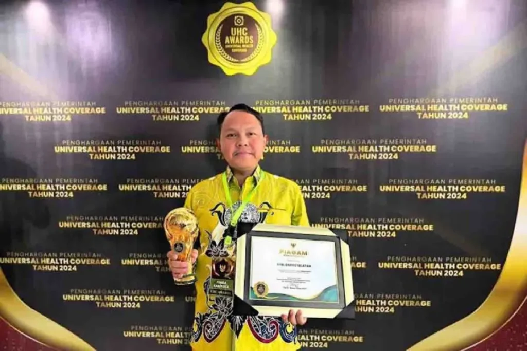 Barito Selatan Terima Penghargaan UHC Award 2024 dari Wapres