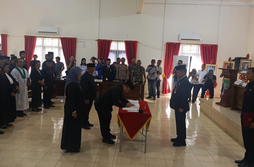 17 Pejabat Administrator Dilantik di Barito Selatan