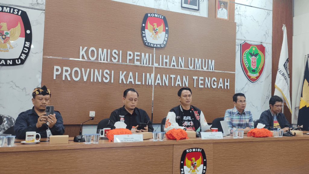 KPU Kalteng Berikan Informasi PSU dan Jadwal Rekapitulasi Suara Pilkada 2024