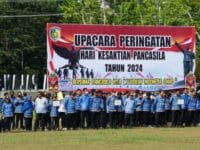 Pemko Palangka Raya Gelar Upacara Peringatan Hari Kesaktian Pancasila, Pj Wali Kota: Pancasila Tidak Tergantikan