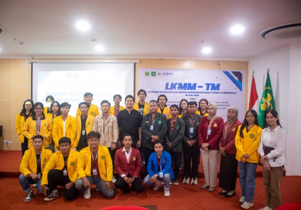 BEM UPR Sukses Gelar LKMM-TM Se-Kalimantan Tengah, Siap Hadirkan Pemimpin Masa Depan