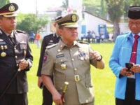 Pj Bupati Barsel, Deddy Winarwan usai memimpin upacara Hari Sumpah Pemuda di Halaman Pemkab Barsel