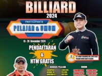 POBSI Barsel Gelar Kejuaraan "Pj Bupati Barsel Cup Billiard" untuk Cari Bibit Atlet Muda