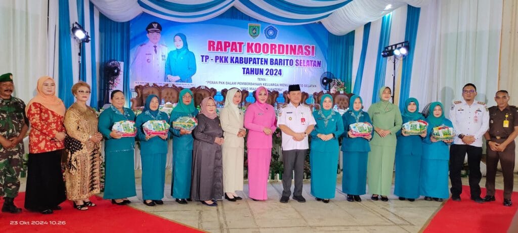 TP PKK Barito Selatan Gelar Rapat Koordinasi 2024