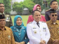 Pj Bupati Barito Selatan Pimpin Upacara Peringatan Hari Pahlawan dan Serahkan Tali Asih kepada Veteran