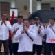 Aksi Damai Sidang Kasus Pemortalan Lahan PT Sungai Rangit Sampoerna Agro oleh Kades Tempayung di PN Pangkalan Bun