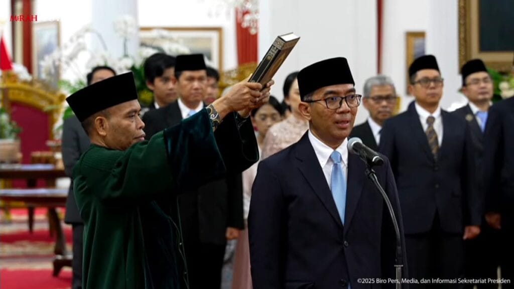 Brian Yuliarto Dilantik Prabowo Jadi Mendiktisaintek Gantikan Satryo Soemantri Brodjonegoro