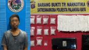 Kedapatan Bawa 11 Paket Sabu, Pria di Palangka Raya Diamankan Polisi