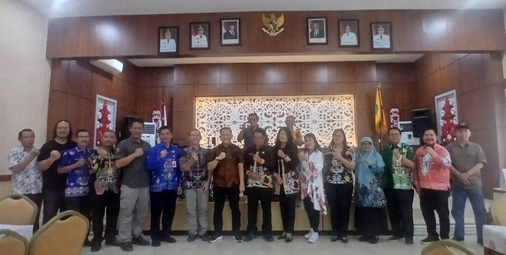 Sekda Kapuas Septedy Hadiri Syukuran Pelepasan Purna Tugas Kepala Bappelitbangda