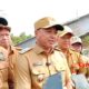 Wabup Kapuas Tinjau Lokasi Jembatan di Desa Terusan Raya yang Ambruk