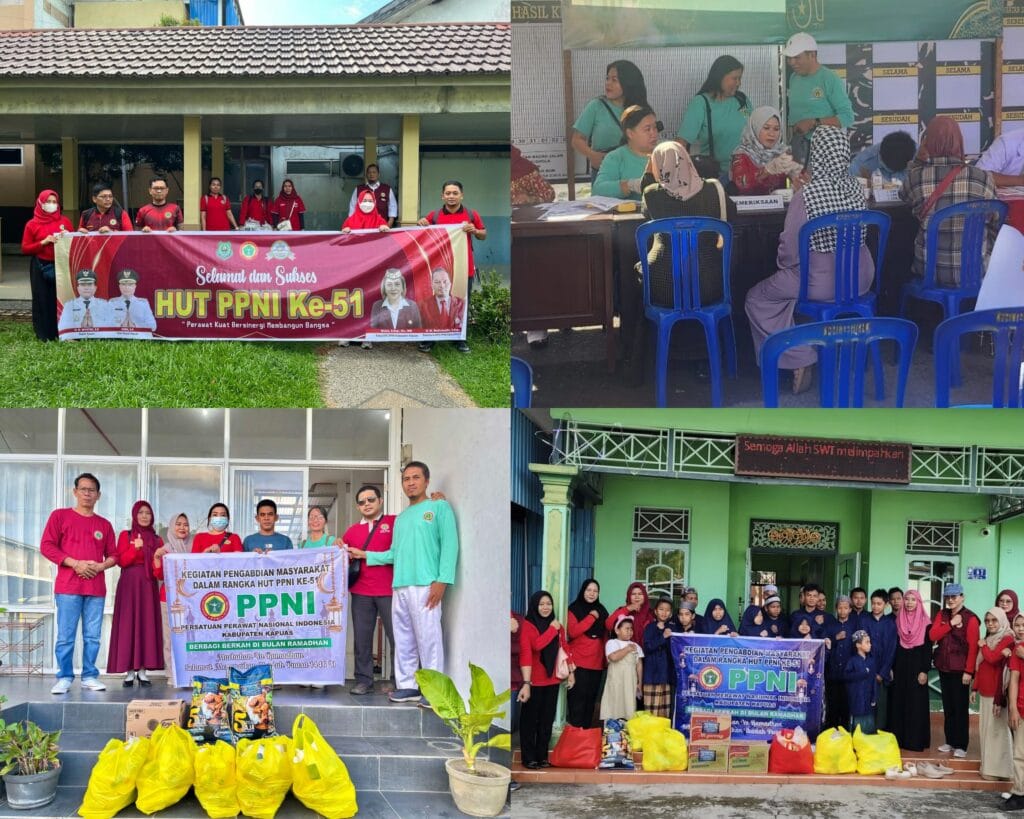 Pengabdian Masyarakat Di HUT PPNI Ke-51 Dengan Berbagi Berkah