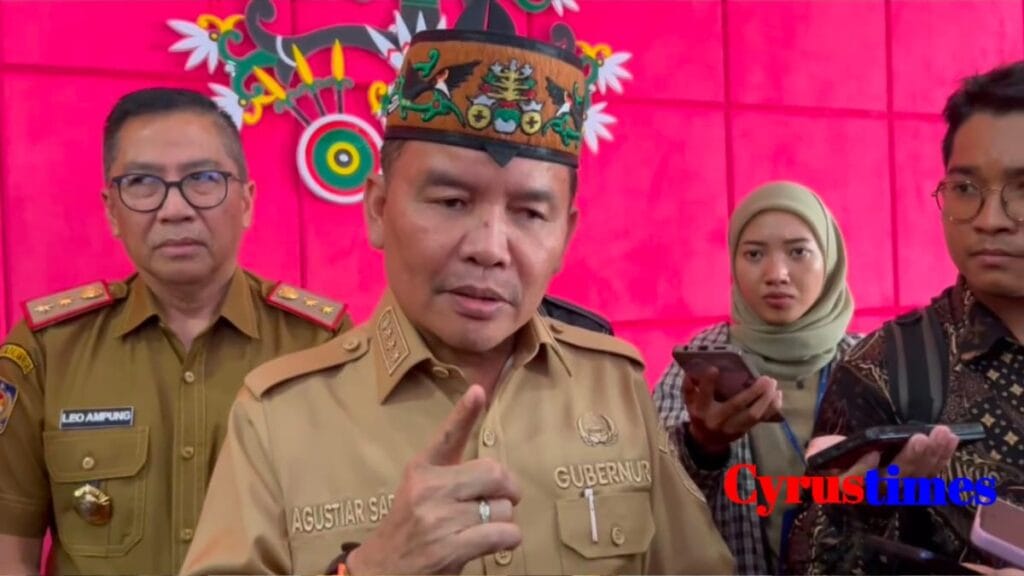 Gubernur Agustiar Sabran Duga Ada Upaya Sabotase Terkait Proyek Pengaspalan Ulang di Jalan Ahmad Yani Palangka Raya