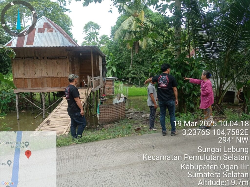 Polsek Pemulutan Selidiki Kasus Penembakan Pemuda di Desa Sungai Lebung ogan Ilir