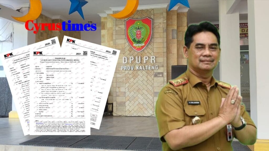 Edan! Kekayaan Kadis PUPR Kalteng Shalahuddin Melonjak Rp 1,7 Miliar dalam Setahun