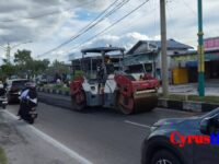 Respons Gubernur Kalteng Hingga Penjelasan Konsultan Proyek Pengaspalan Ulang Jalan di Palangka Raya