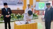 Sertijab Bupati dan Wakil Bupati Barito Selatan Periode 2025-2030