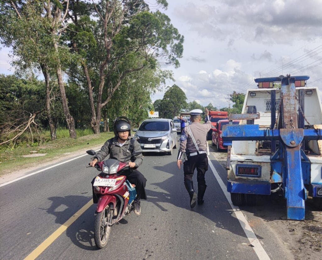 Patroli Antisipasi Kemacetan dan Lakalantas di Palangka Raya