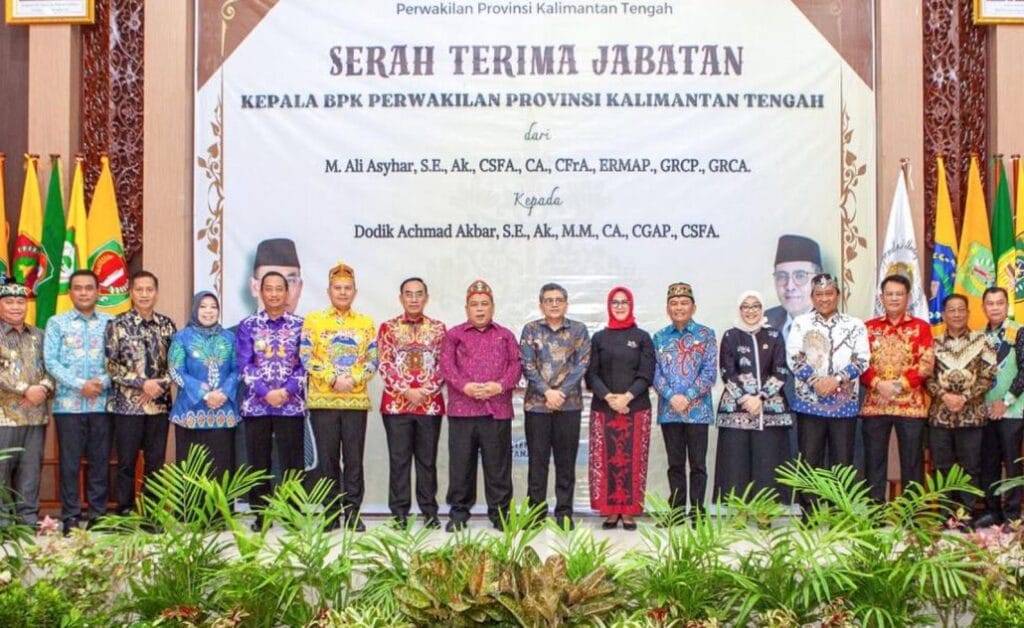Kepala BPK Kalteng Berganti, Pemprov dan Pemkot Palangka Raya Harap Kolaborasi Makin Kuat