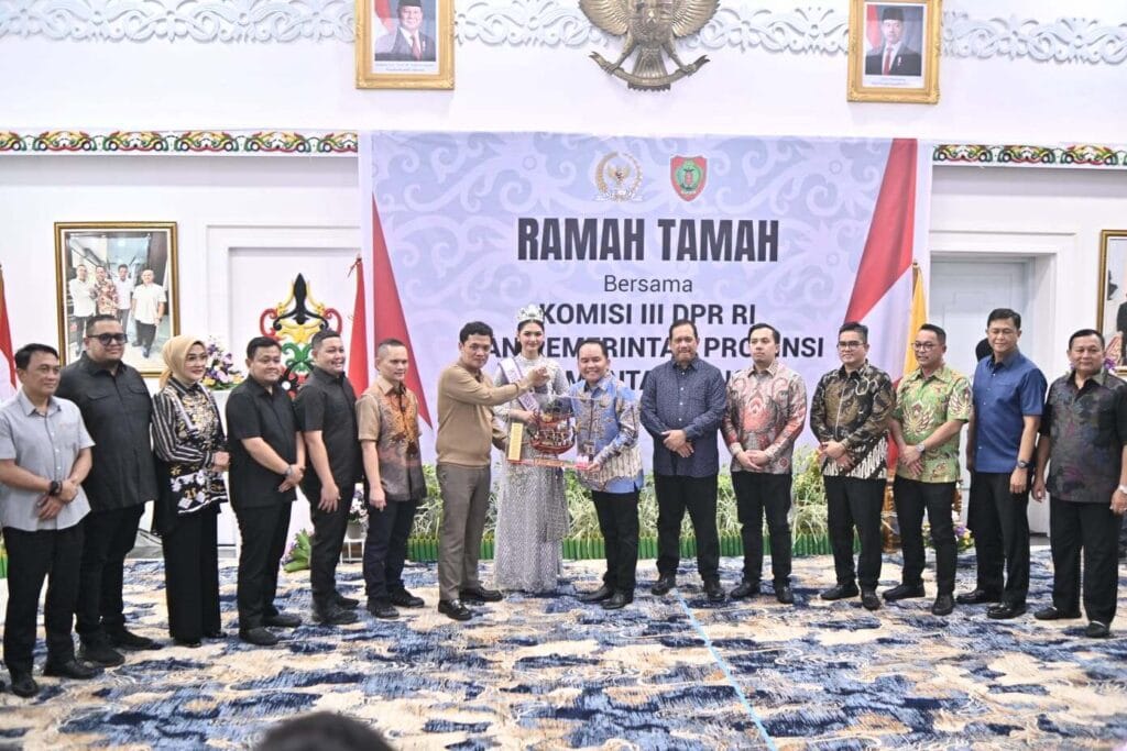 Komisi III DPR RI Reses di Kalteng, Gubernur Agustiar Dorong Sinergi Pusat-Daerah