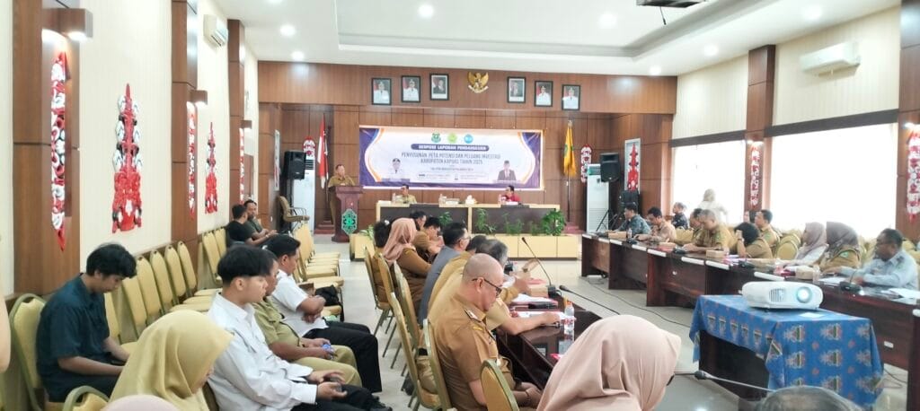 DPMPTSP Kapuas Gelar Expos Laporan Pendahuluan Penyusunan Peta Potensi dan Peluang Investasi