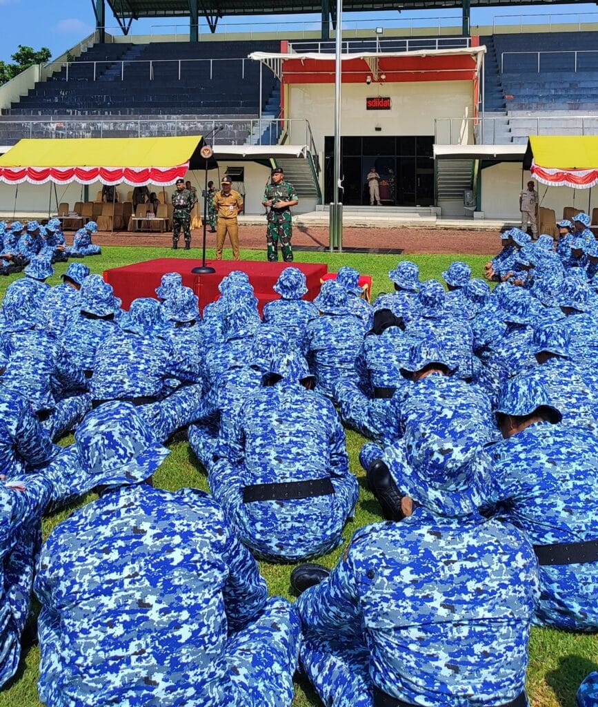 185 Kades di Kabupaten Kapuas Mengikuti Pelatihan Kepemimpinan dan Bela Negara