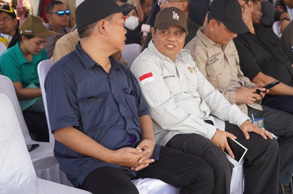 Kadishut Kalteng Hadiri Panen Raya Padi Serentak Bersama Gubernur, Disaksikan Presiden Prabowo