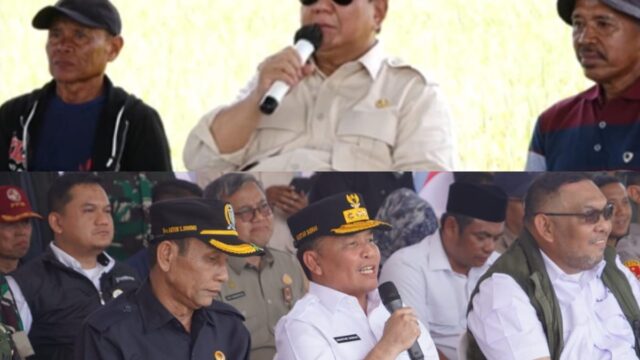 Presiden Prabowo Pimpin Panen Raya Nasional, Gubernur Kalteng dan Kadishut Ikut Hadir Secara Virtual