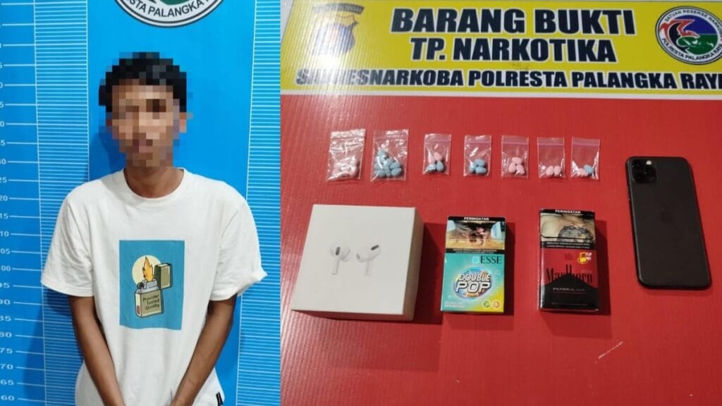 Polisi Tangkap Pria Membawa 28 Butir Pil Ekstasi