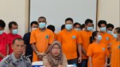 Tujuh Belas Tersangka dalam Genggaman BNNP Kalteng