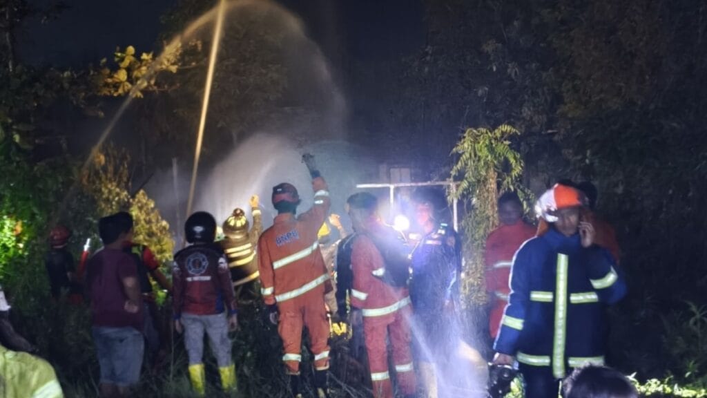 Satu Rumah Ludes Terbakar di Kapuas, 3 Warga Terdampak