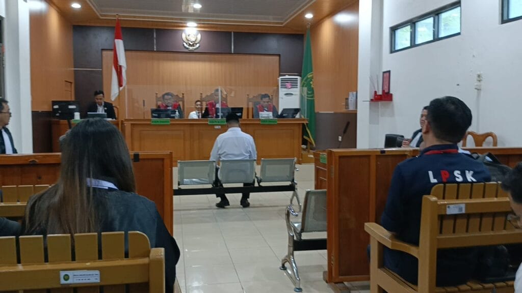Oknum Polisi Pembunuh Sopir Ekspedisi di Kalteng Divonis Seumur Hidup